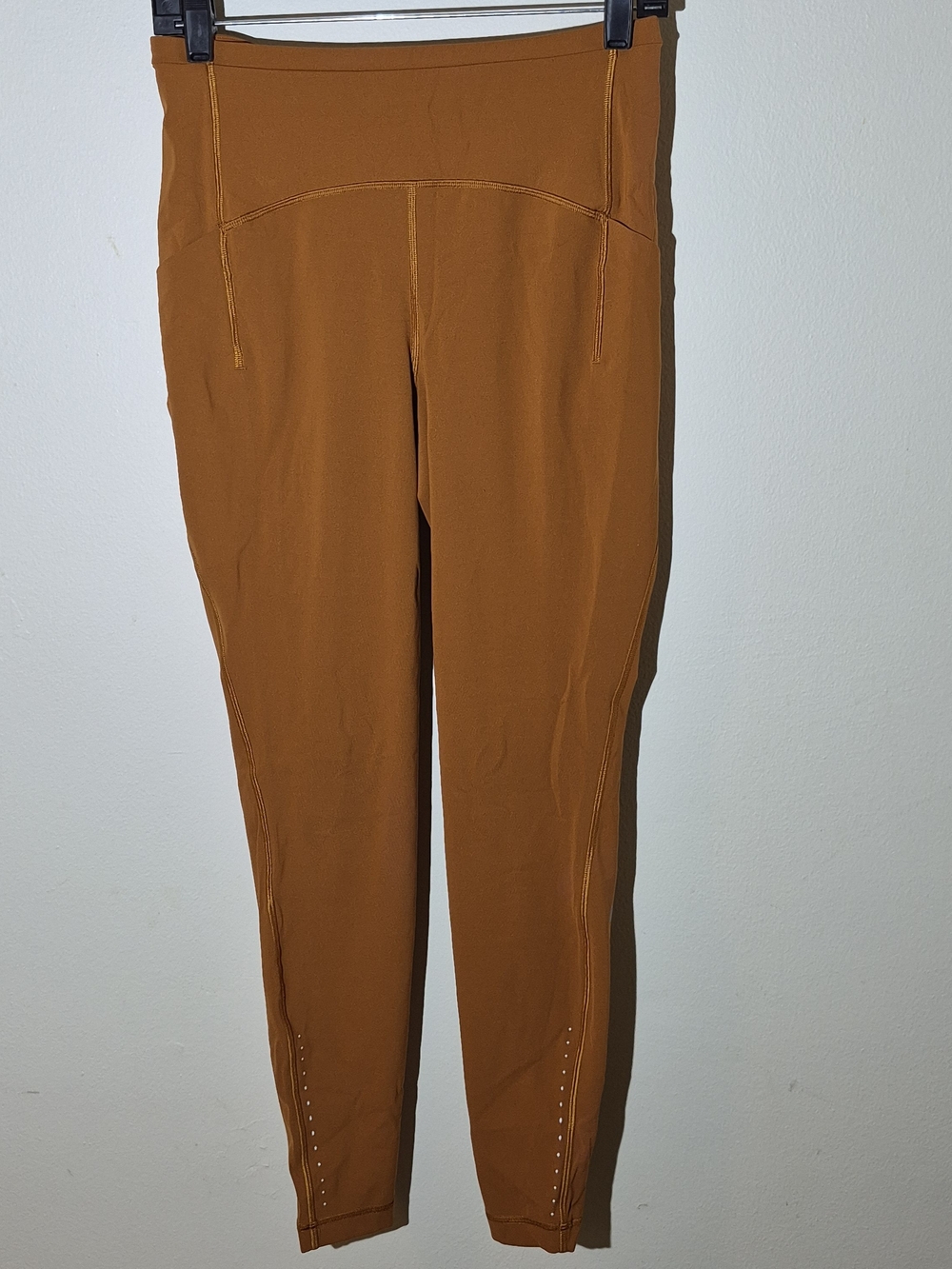 8) Lululemon Swift Speed High Rise Butternut Brown Leggings